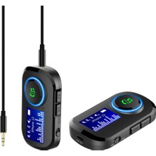 ZSZH T5 2 1 Araç Bluetooth Verici Alıcısı Mp3 Çalar-Siyah (Yurt Dışından)