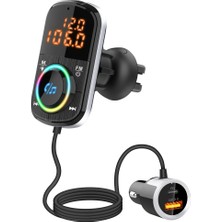 ZSZH BC71 Araba Fm Verici Hands-Free Elektronik Araba Aksesuarları-Siyah (Yurt Dışından)