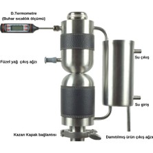 Distilon DS08 Potstıll Damıtma Cihazı 26 Lt