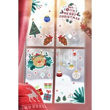 Msticker Yılbaşı Sticker Seti-Merry Christmas Yılbaşı Süsleri Stickerları