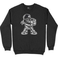 Cix Fighter Siyah Sweatshirt