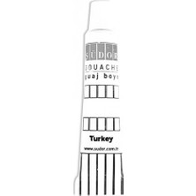 Südor Guaj Boya 8,5 ml Tüp Siyah