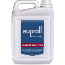 Suproll Waterproof 205 Çimento Esaslı Iki Bileşenli Yarı Esnek Su Yalıtım Malzemesi
