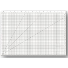 Hodbehod A1 Büyük Boy Şeffaf Transparent Kesim Tablası Cutting Mat 60X90CM