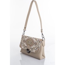 Mottif Istanbul  Otantik Dokuma  Kadın Omuz Çanta 1036.02