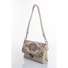 Mottif Istanbul  Otantik Dokuma  Kadın Omuz Çanta 1036.03