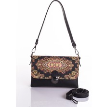 Mottif Istanbul  Otantik Dokuma  Kadın Omuz Çanta 1036.10