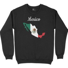 Cix Atatürk Kırmızı Bayraklı Siyah Sweatshirt