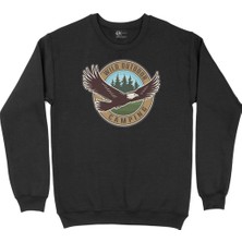 Cix Rocker Dinozor Siyah Sweatshirt