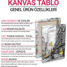 Tabloshop Atatürk Resimli Makam Ofis Kanvas Tablosu