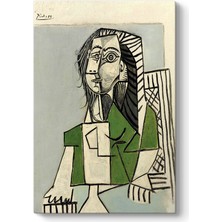 Tabloshop Pablo Picasso - Oturan Kadın Tablosu