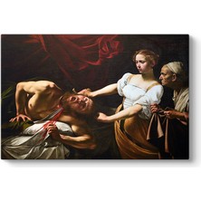 Tabloshop Caravaggio - Judith Holofernes'in Başını Keserken Tablosu