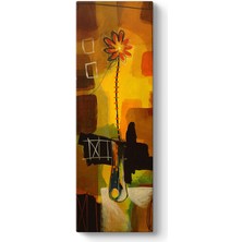 Tabloshop Soyut Papatya Tablosu