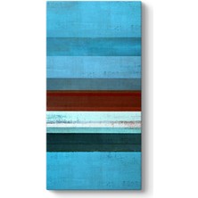 Tabloshop Mavi Çizgiler Tablo