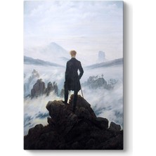 Tabloshop Caspar David Friedrich - Bulutların Üzerinde Yolculuk Tablosu