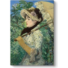 Tabloshop Edouard Manet - Jeanne Ilkbahar Kanvas Tablo