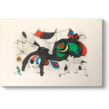 Tabloshop Joan Miro - Le Belier Fleuri Kanvas Tablo