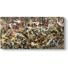 Tabloshop Jackson Pollock - Yakınsama Kanvas Tablo