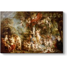 Tabloshop Peter Paul Rubens - Venüs Bayramı Tablosu