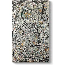 Tabloshop Jackson Pollock - Dalgalı Yollar Tablosu