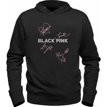 Alfa Tshirt Blackpink Çocuk Siyah Sweatshirt