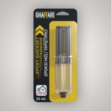 Ghaffari Epoksi Hızlı Yapıştırıcı 5 Dakika 25 ml