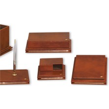 Tabac 4420-135 Neo Classic Lüks Suni Deri Sümen Takımı Çester Kestane