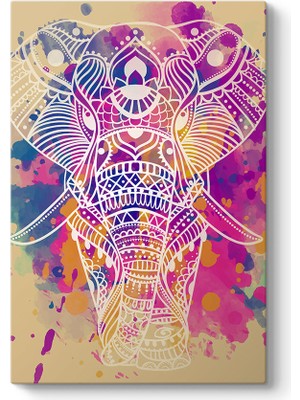 Tabloshop Vektörel Çizim Fil Tablosu