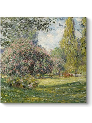 Tabloshop Claude Monet - The Parc Monceau Tablosu
