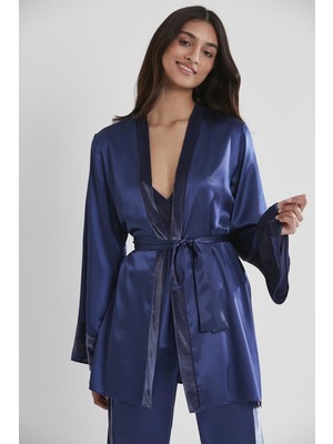 Pierre Cardin Kadife Saten 3'lü Pijama Takım - 2040