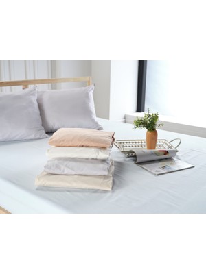 Doqu Home New Cotton Fitted Çarşaf Tek Kişilik Mavi