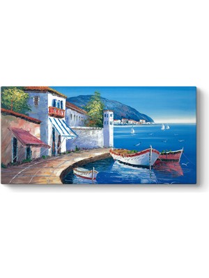 Tabloshop Deniz Manzarası Soyut Tablo