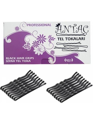 Antaç Siyah Tel Tokaları