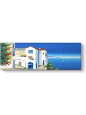 Tabloshop Santorini Deniz Manzara Tablosu