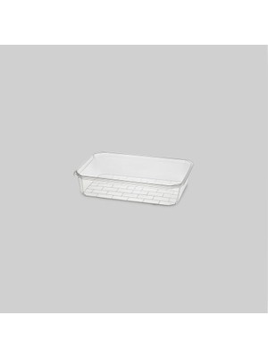 Polytime Plastik Şeffaf Peynir Küveti 3.2 Lt E341