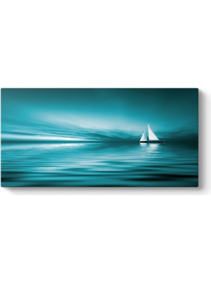 Tabloshop Beyaz Yelkenli Tablosu
