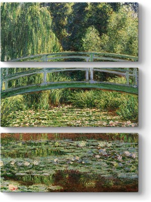 Tabloshop Claude Monet - Japanese Footbridge Tablosu