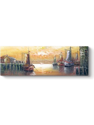 Tabloshop Eski Balıkçı Limanı Tablosu