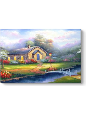 Tabloshop Eski Taş Ev Tablosu