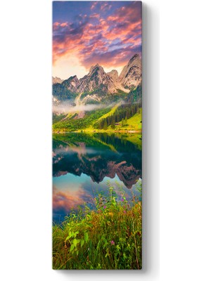 Tabloshop Dağ ve Göl Manzarası