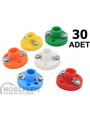 Hobialem 30 Adet Duy Mini Duy Ampul Duyu Eğitici Minyonet Duy Elektrik Devresi