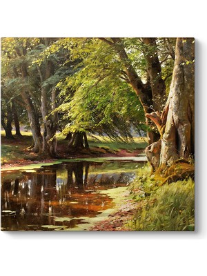 Tabloshop Peder Mork Monsted - Sunset Over Water Tablosu