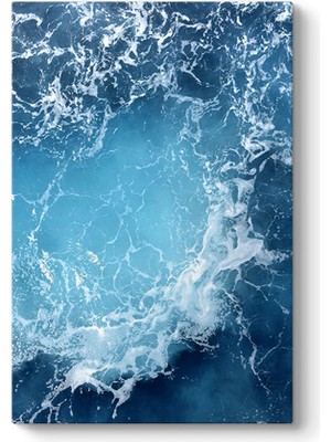 Tabloshop Mavi Atlantik Okyanusu Kanvas Tablo