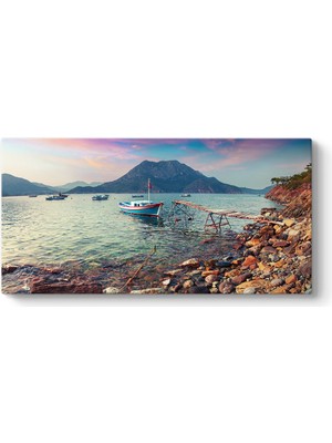 Tabloshop Antalya Adrasan Koyu Tablosu