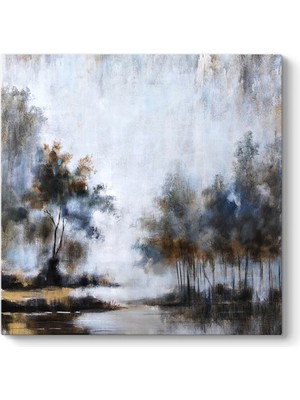 Tabloshop Soyut Sonbahar Manzarası Tablo