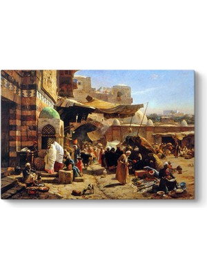 Tabloshop Tel Aviv-Yafa At Pazarı Tablosu