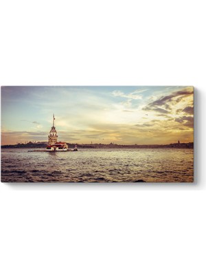 Tabloshop Kız Kulesi Gün Batımı Tablosu