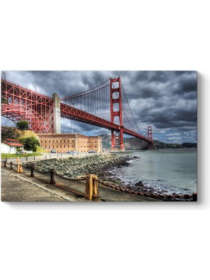 Tabloshop Golden Gate Köprüsü Tablosu