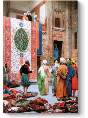 Tabloshop Jean Leon Gerome - Halı Tüccarı Tablosu