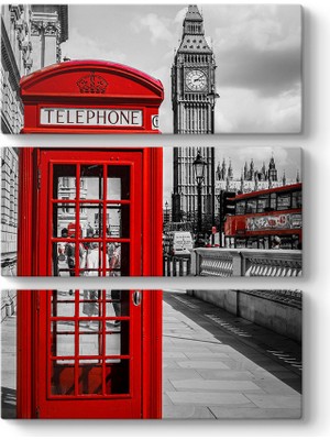 Tabloshop Big Ben - Telefon Kulubesi Tablosu